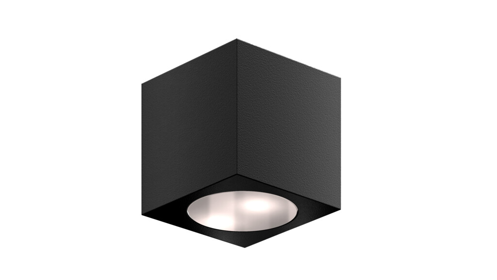 Architectural cubic wall lighting