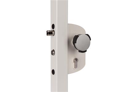 Surface mounted child safety lock