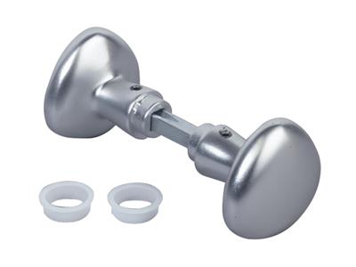Aluminium round knobs